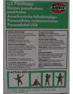 WWII US Paratroops 1:72 2