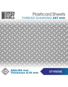 PLANCHA PLASTICARD DIAMANTE - TAMAÑO A4