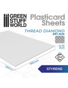 PLANCHA PLASTICARD DIAMANTE - TAMAÑO A4 2