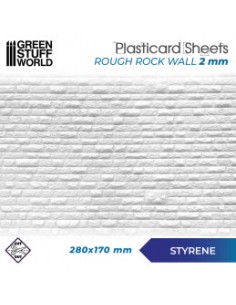 PLANCHA PLASTICARD LADRILLO RUGOSO - TAMAÑO A4