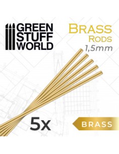 BARRAS DE LATÓN 1,5mm