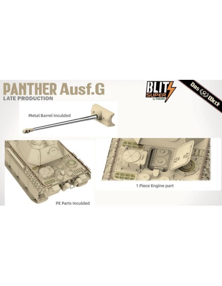 Panther Ausf. G (Late Production) Panzerkampfwagen V Sd.Kfz.171 | Super Blitz