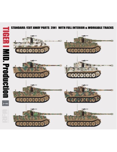 Pz.Kpfw. VI Ausf. E Tiger I MID. Production...