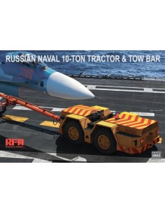 Russian Naval 10-Ton Tractor & Tow Bar