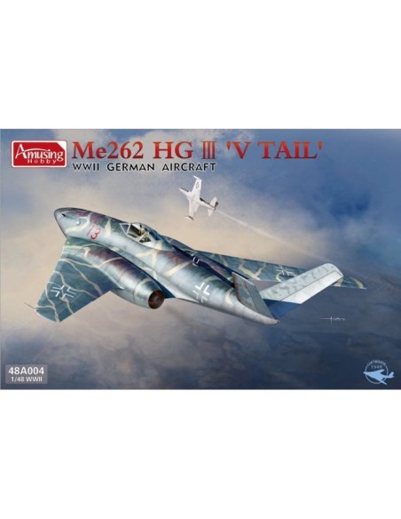 Messerschmitt Me262 HGIII "V-Tail" Aircraft Model Kit