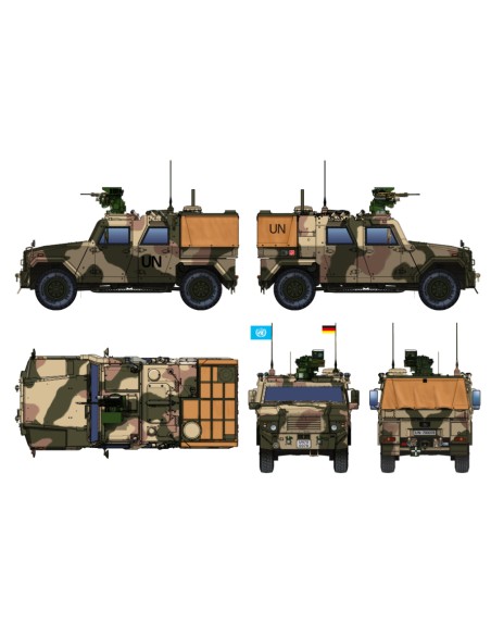 GFF Eagle IV EKT / FüPers 2013 2 In 1 bundeswehr wheeled armoured vehicle
