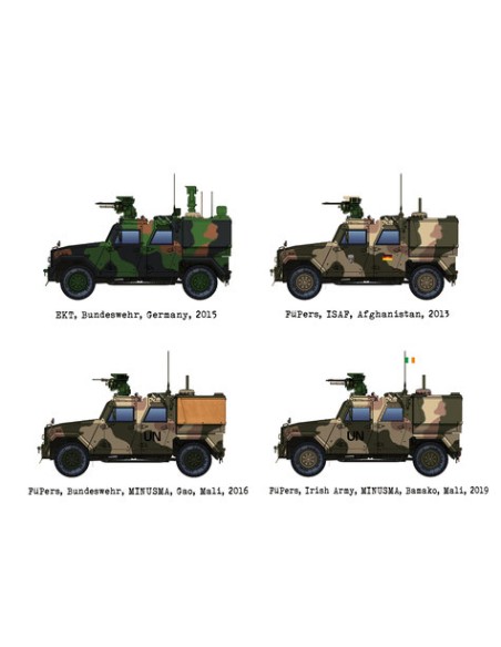 GFF Eagle IV EKT / FüPers 2013 2 In 1 bundeswehr wheeled armoured vehicle