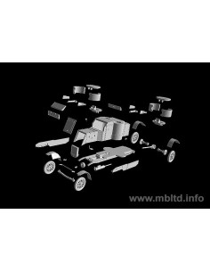 British Armoured Car, Austin, MK III, WW I Era 2