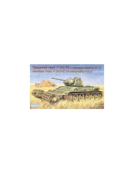 T-34 / 76 w/ Mineroller PT-3