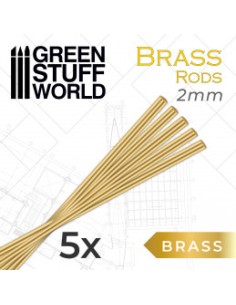 BARRAS DE LATÓN 2 mm