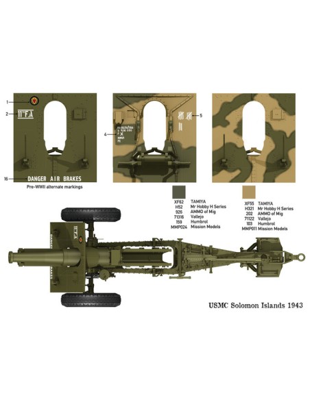 US 155mm howitzer M1918