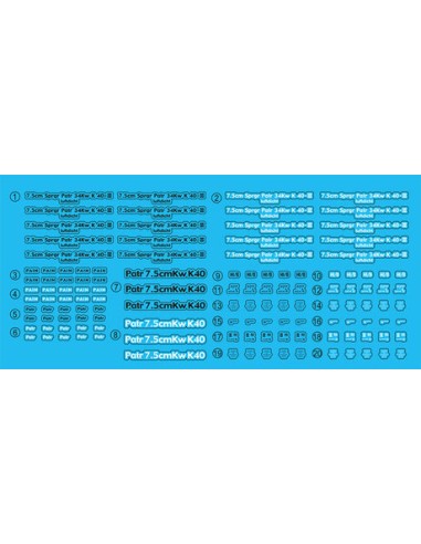 German 7,5cm Pak40 w/4 figures