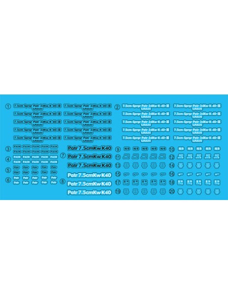 German 7,5cm Pak40 w/4 figures