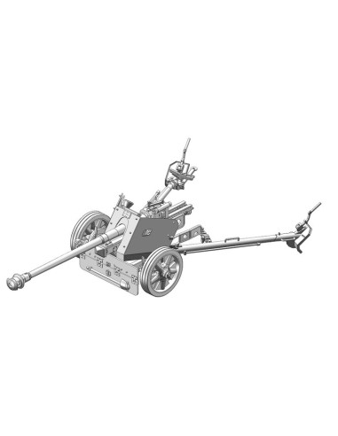 German 7,5cm Pak40 w/4 figures