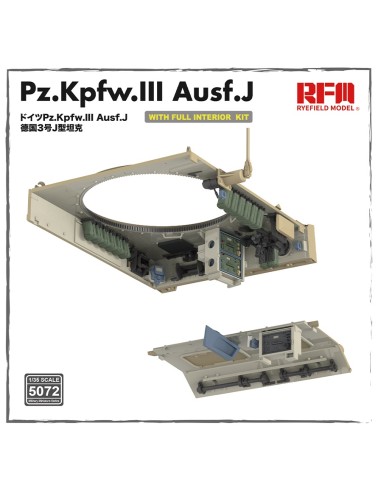 Pz.Kpfw.III Ausf.J with full interior kit