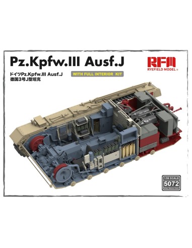 Pz.Kpfw.III Ausf.J with full interior kit