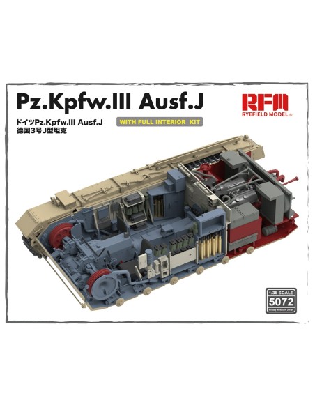 Pz.Kpfw.III Ausf.J with full interior kit