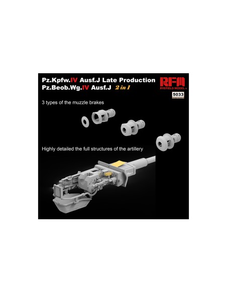 Pz.Kpfw.IV Ausf.J Late Production / Pz.Beob.Wg.IV Ausf.F With Workable Track Links