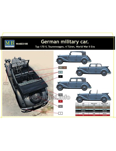 German military car,Typ 170V,Tourenwagen,4...