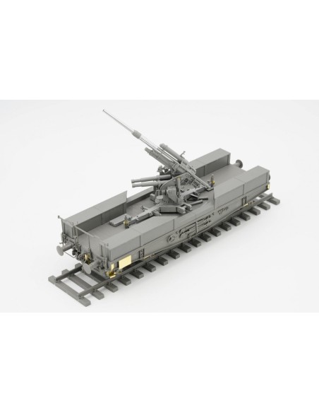 German 88mm Gun FlaK 36 With SSys Wagon