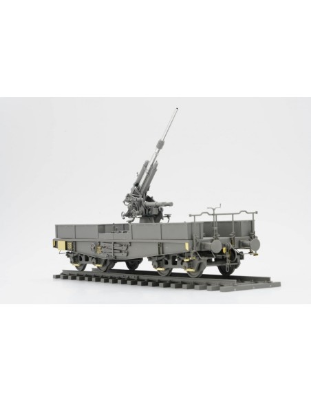 German 88mm Gun FlaK 36 With SSys Wagon
