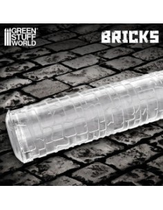 RODILLO TEXTURIZADO LADRILLOS