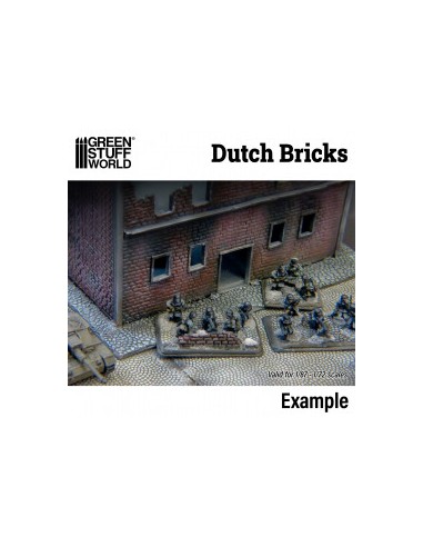 RODILLO TEXTURIZADO LADRILLOS HOLANDESES 15mm