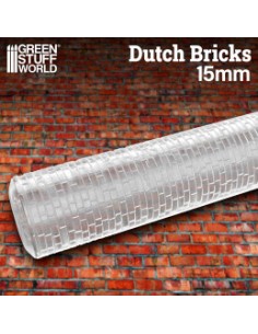 RODILLO TEXTURIZADO LADRILLOS HOLANDESES 15mm