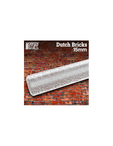 RODILLO TEXTURIZADO LADRILLOS HOLANDESES 15mm