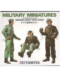 TAMIYA - GERMAN ARMY TANK CREW     1/35     35001