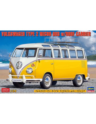 Volkswagen Type 2 Micro Bus with Roof Carrier