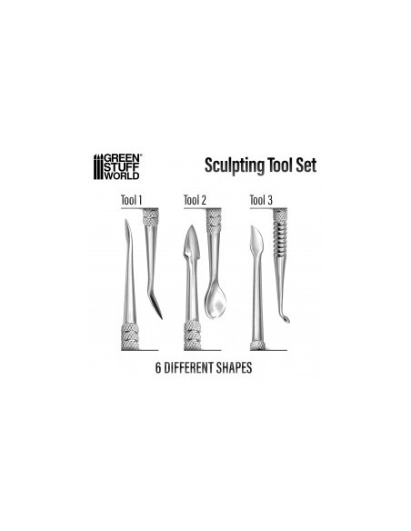 HERRAMIENTAS MODELAR SET DE 3