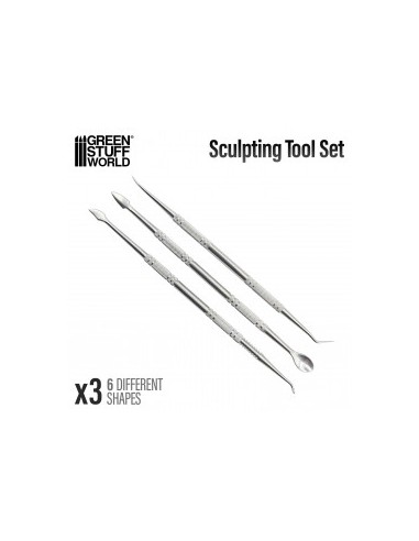 HERRAMIENTAS MODELAR SET DE 3