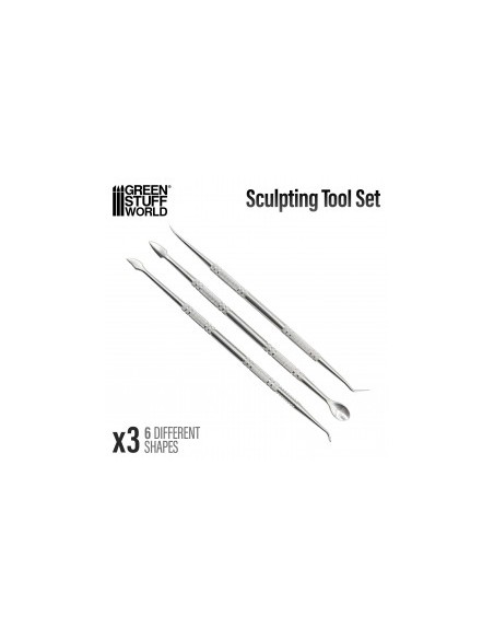 HERRAMIENTAS MODELAR SET DE 3