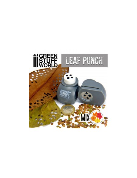 TROQUELADORA DE HOJAS MINIATURA GRIS