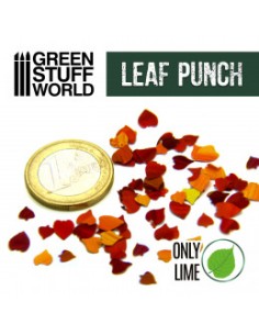 TROQUELADORA DE HOJAS MINIATURA VERDE OSCURA 2