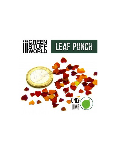 TROQUELADORA DE HOJAS MINIATURA VERDE OSCURA