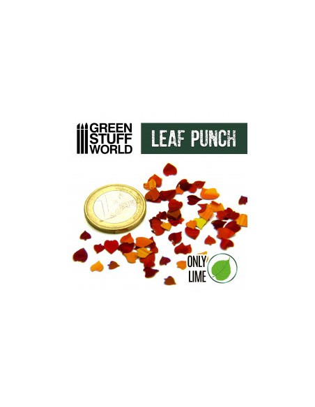 TROQUELADORA DE HOJAS MINIATURA VERDE OSCURA