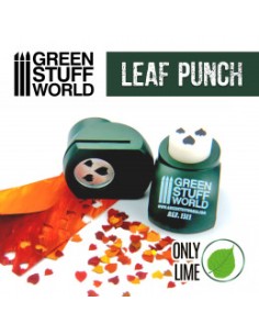 TROQUELADORA DE HOJAS MINIATURA VERDE OSCURA