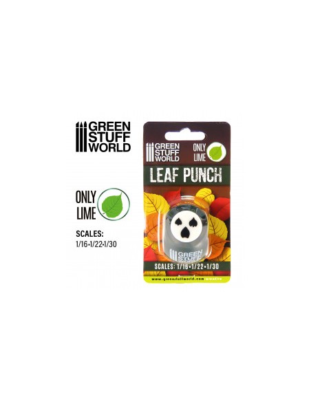 TROQUELADORA DE HOJAS MINIATURA VERDE OSCURA