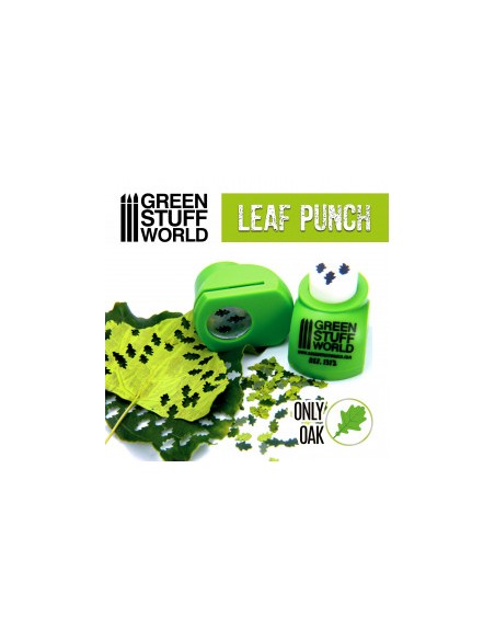 TROQUELADORA DE HOJAS MINIATURA VERDE CLARA