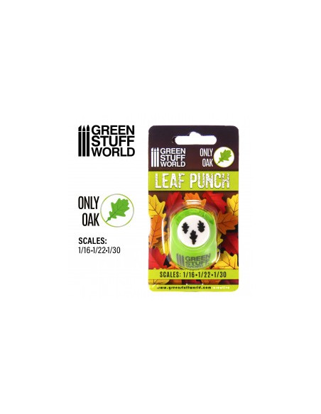 TROQUELADORA DE HOJAS MINIATURA VERDE CLARA