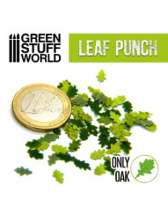 TROQUELADORA DE HOJAS MINIATURA VERDE CLARA 2