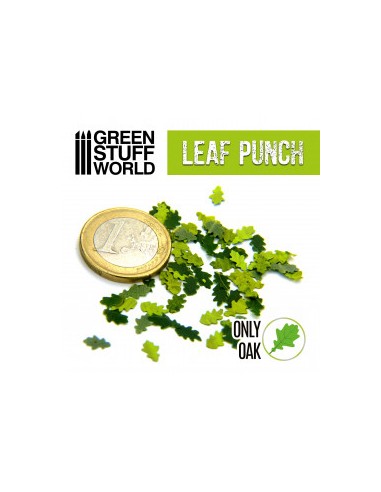 TROQUELADORA DE HOJAS MINIATURA VERDE CLARA