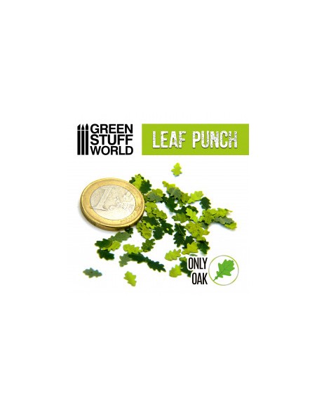 TROQUELADORA DE HOJAS MINIATURA VERDE CLARA