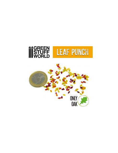 TROQUELADORA DE HOJAS MINIATURA NARANJA