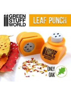 TROQUELADORA DE HOJAS MINIATURA NARANJA