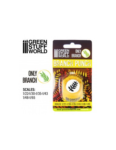 TROQUELADORA DE RAMAS PEQUEÑAS AMARILLA