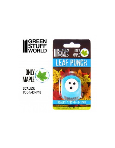 TROQUELADORA DE HOJAS MINIATURA AZUL MEDIO