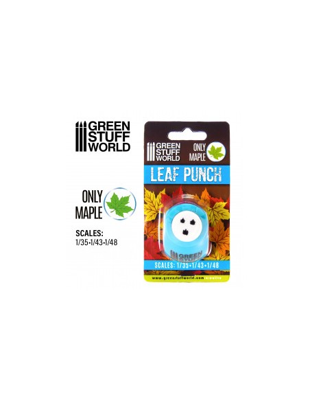 TROQUELADORA DE HOJAS MINIATURA AZUL MEDIO